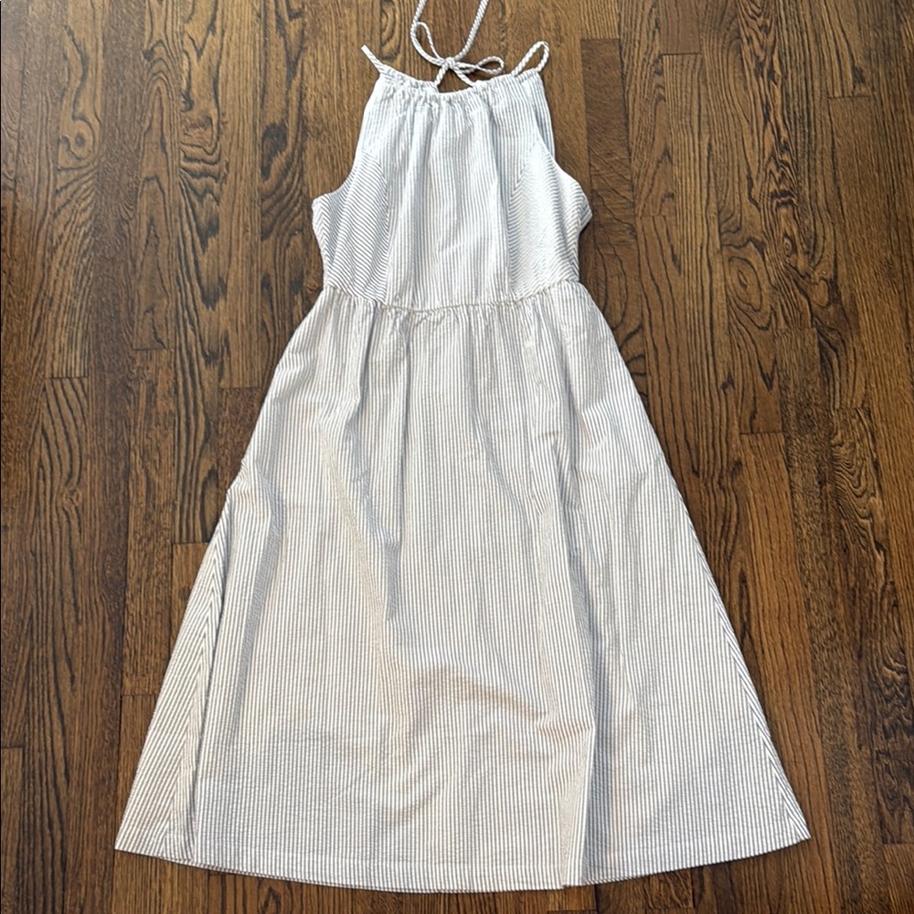 J crew Seersucker Summer Dress